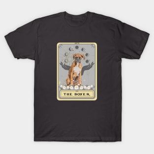 Boxer Dog Tarot Card, Boxer dog lover T-Shirt